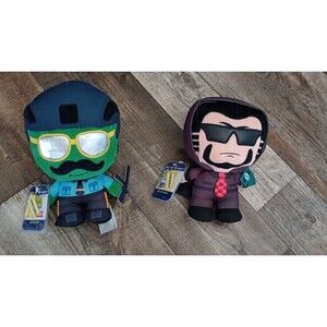 ROBLOX‎ DEVSeries 8 in. Chief Rotten & Boss Pass Gamer Collector Plush Bundle